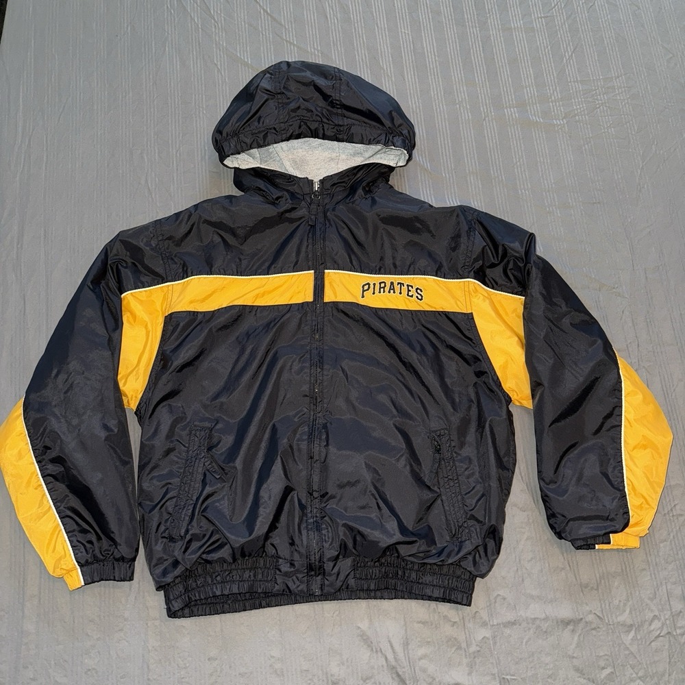 vtg pittsburgh pirates sz XL youth genuine merchandise by genuine stuff jacket